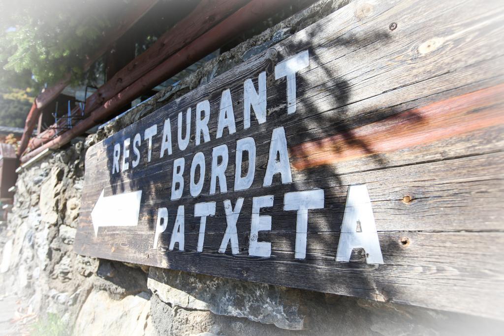 Casa Rural Restaurant Borda Patxeta 카닐료 외부 사진